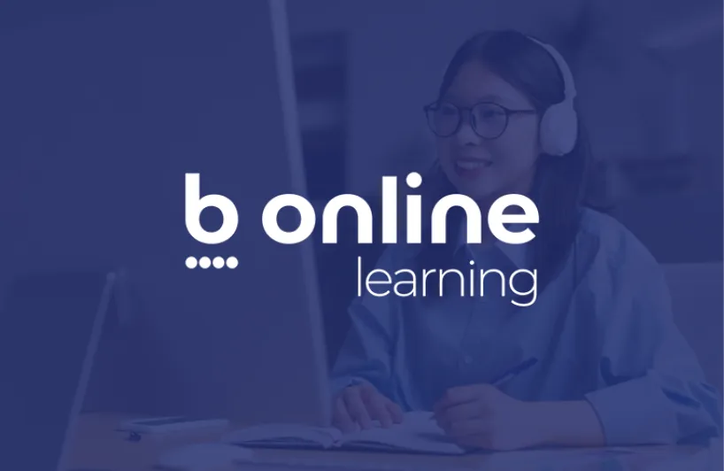 B Online Learning website by WP Creative