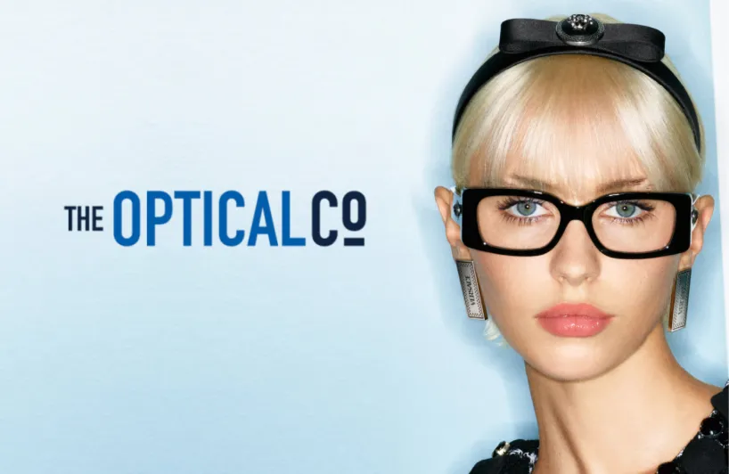 The Optical Co website by WP Creative