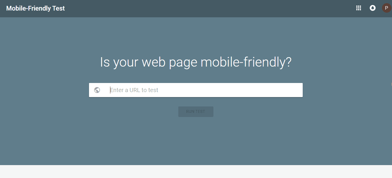 Google Mobile-Friendly Test