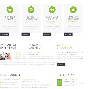 Business Responsive WordPress theme