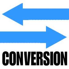 Conversion