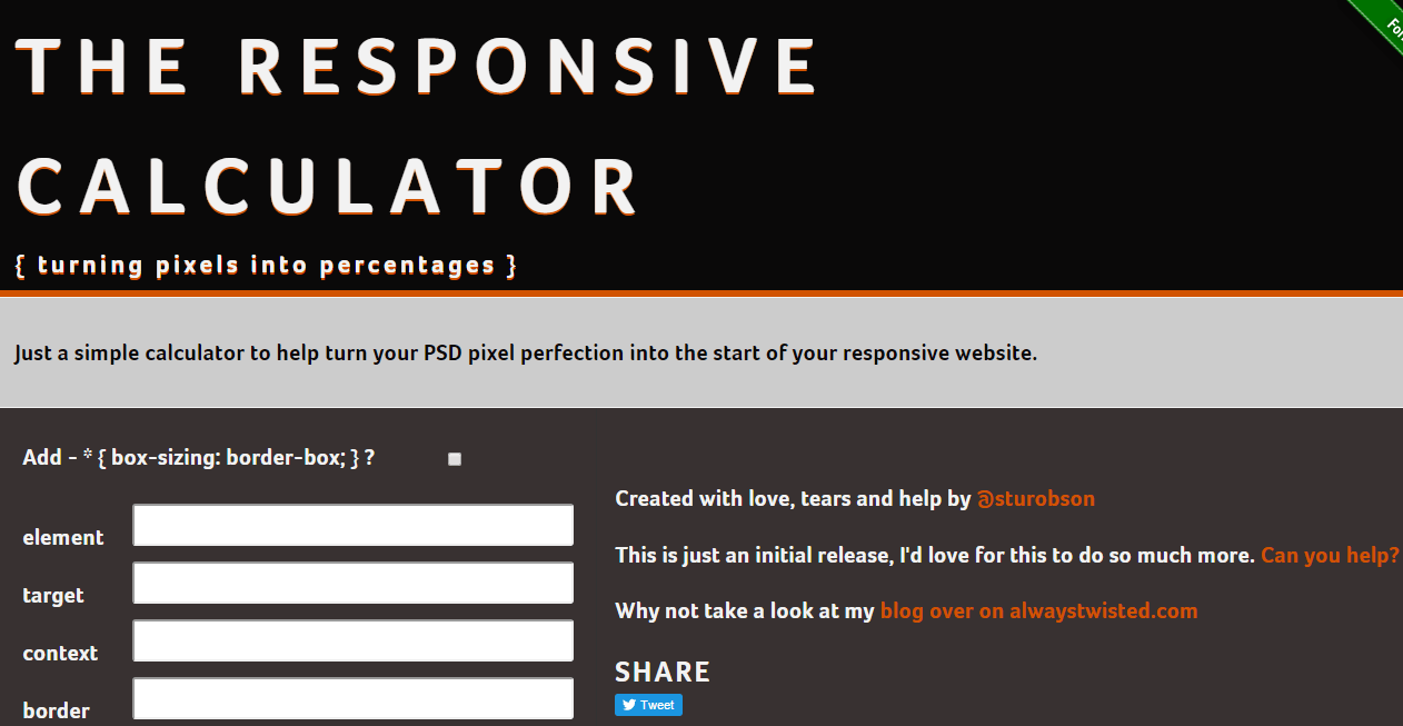 The Responsive Calculator