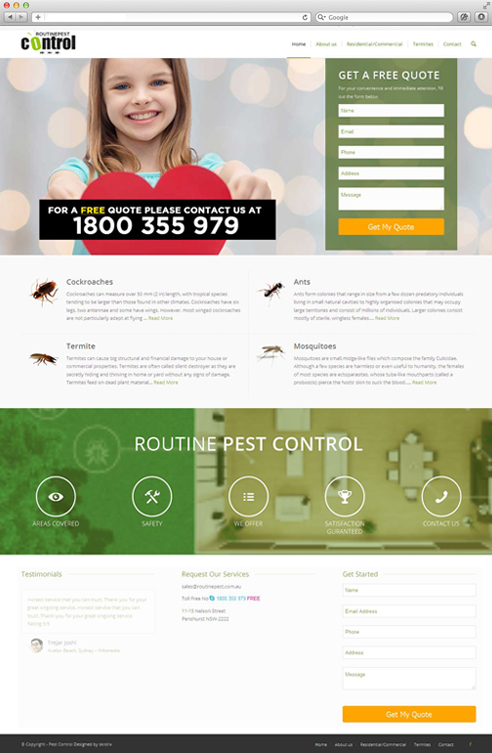 Routine Pest Control
