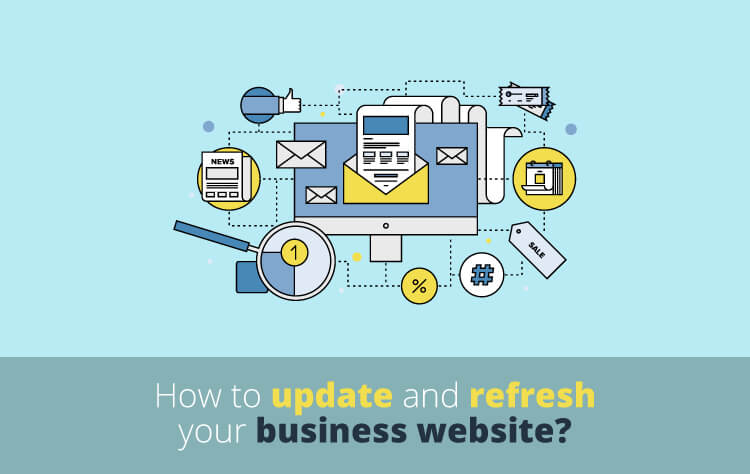 How to update and refresh your business website?