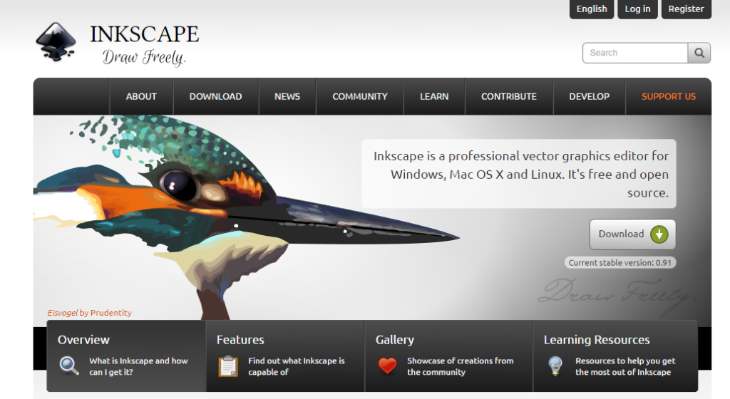Open source Inkscape