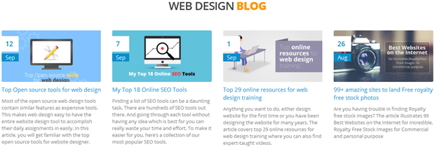 10 Things Every Website Homepage Must Have 8 blog-highlights