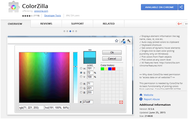 color zilla