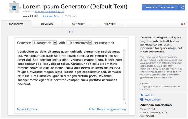 lorem ipsum generator