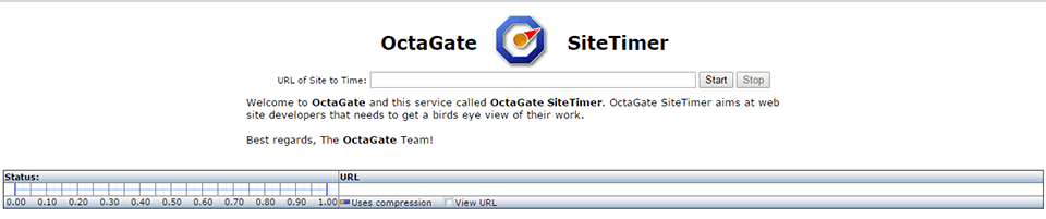 OctaGate Site Timer's free site speed test