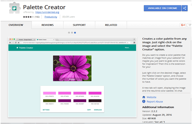 palette creator