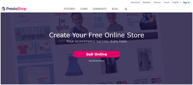 free open source eCommerce platform