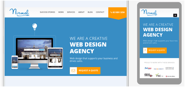 business website