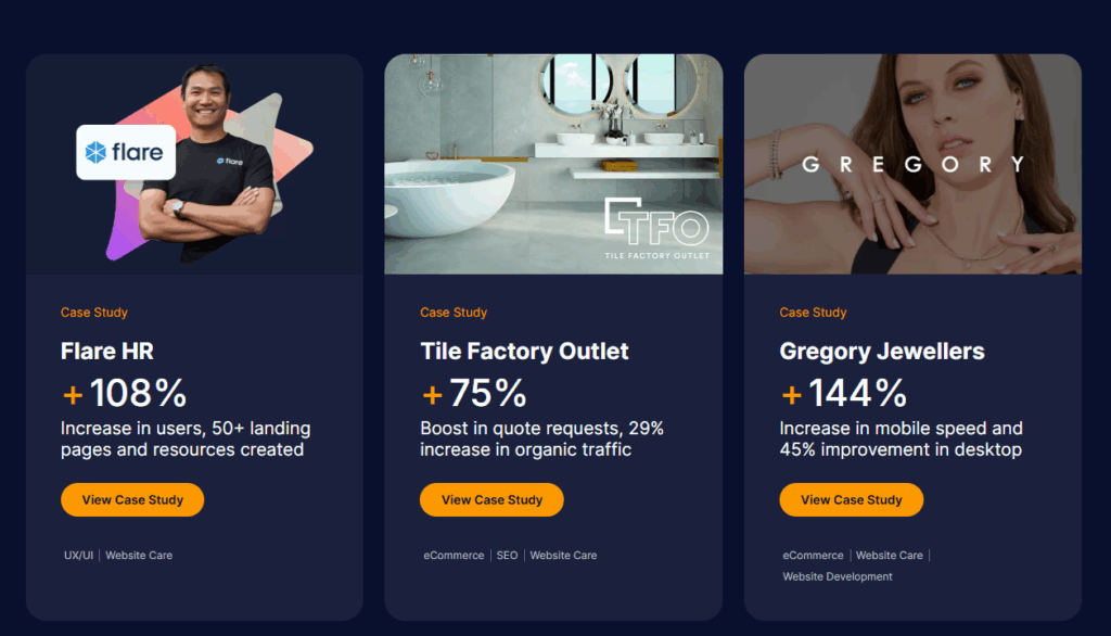 Case Studies and Client Portfolio