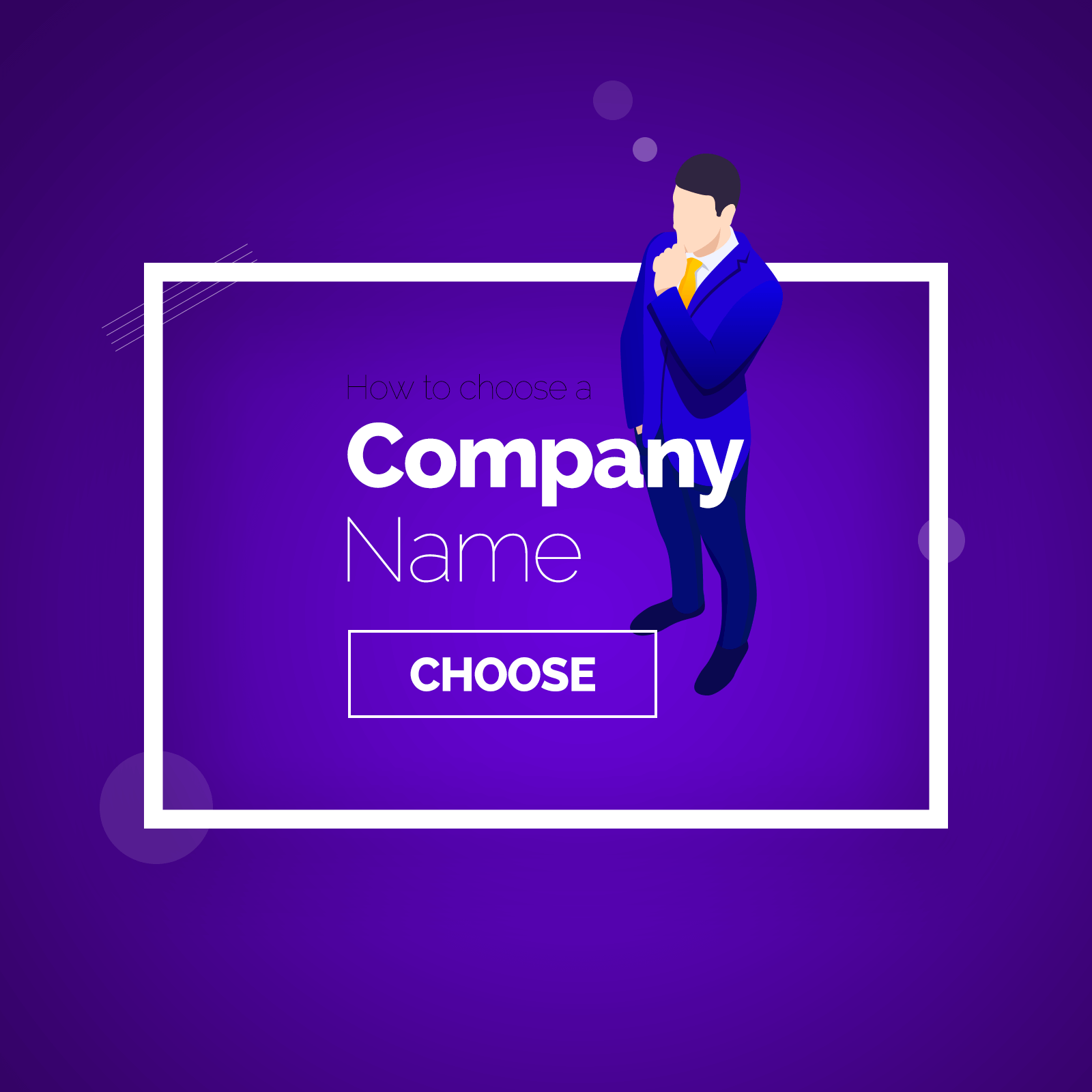 How to choose a business name?