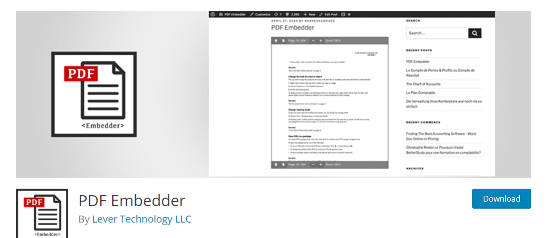 PDF embedder