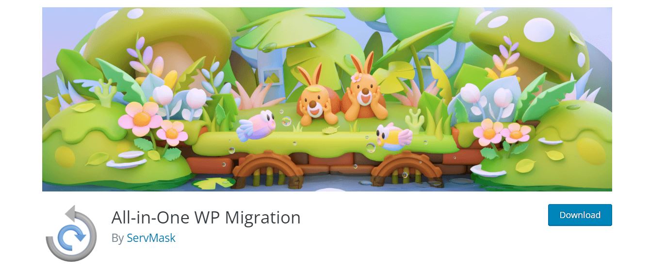 All in one WP Migration