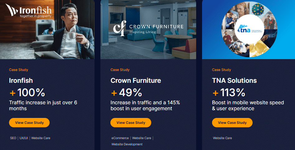 Best WordPress Agency in Seattle (2026): Top 3 Compared 4 Client portfolio of WP Creative