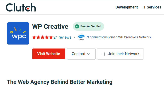 Best WordPress Agency in Seattle (2026): Top 3 Compared 5 Clutch Profile of WP Creative
